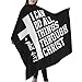 I Can Do All Things Through Christ 55x66 Inches Hair Cutting Cape, Waterproof Barber Cape for Men Women Haircut Apron Hairdressing Accessories for Hair Cuts