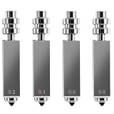 4 Pz 0.2mm-0.8mm Ugelli Acciaio Temprato Integrato for Anycubic Stampanti 3D, High Flow Al...