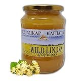 Carpathian Raw Honey Wild Linden | 100% Pure, Unfiltered, Unpasteurized, Ethically Sourced | Glass Jar, 908g