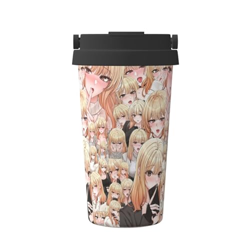 ̒ւl`͗  ԍڗp R[q[}O ۉۗ e Rh~݌v ~ Jbvz_[Ή hCu ItBX AEghA rWlX ʋΗp 500ml jp White