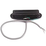pickup covers humbucker La camioneta tiene dos piezas polares y está completamente protegida contra el bajo ruido y cableada para la cancelación de zumbidos.