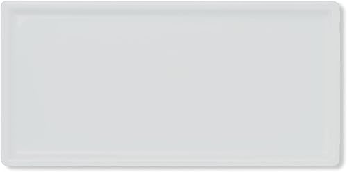 Lila Mae - Bandeja de cerámica para joyas, bandeja de cerámica, bandeja de perfume, organizador de tocador o bandeja de baño pequeña (gris claro)