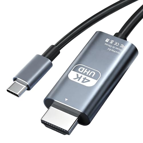 HDMI Type-C to HDMI P[u 2my4K@60Hz HDRΉ zUSB C^CvC HDMIϊP[u X}zƃerȂP[u iPhone 17 Pro Max iPhone17 Pro 17/iPhone 16 