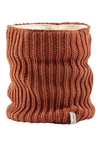 Sterntaler Schlauchschal gestrickt, gefüttert mit Microfleece - unisex Accessoires für Babys & Kleinkinder - weich und warm - lehmbraun, Gr....