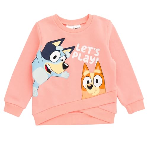 Image of Bluey Fleece Sweatshirt and Jogger Set Toddler to Big Kid