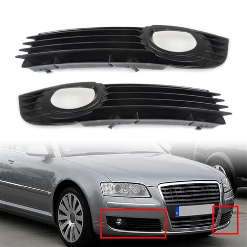 Gril antibrouillard A8 D3 protégeant le pare-chocs et le radiateur auto