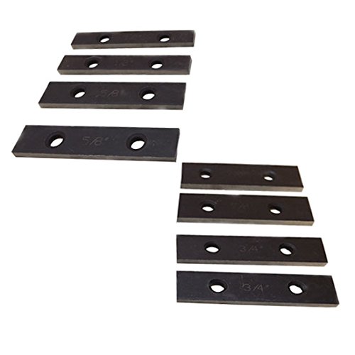 4 Pair 5/32 x 3 Precision Parallel Set 1/2 - 7/8 Machinist Toolmaker 8 PC