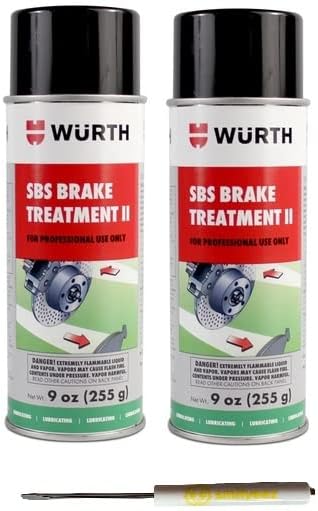 Smilyeez Wurth SBS Spray de tratamiento de frenos con destornillador de bolsillo (Can 2)