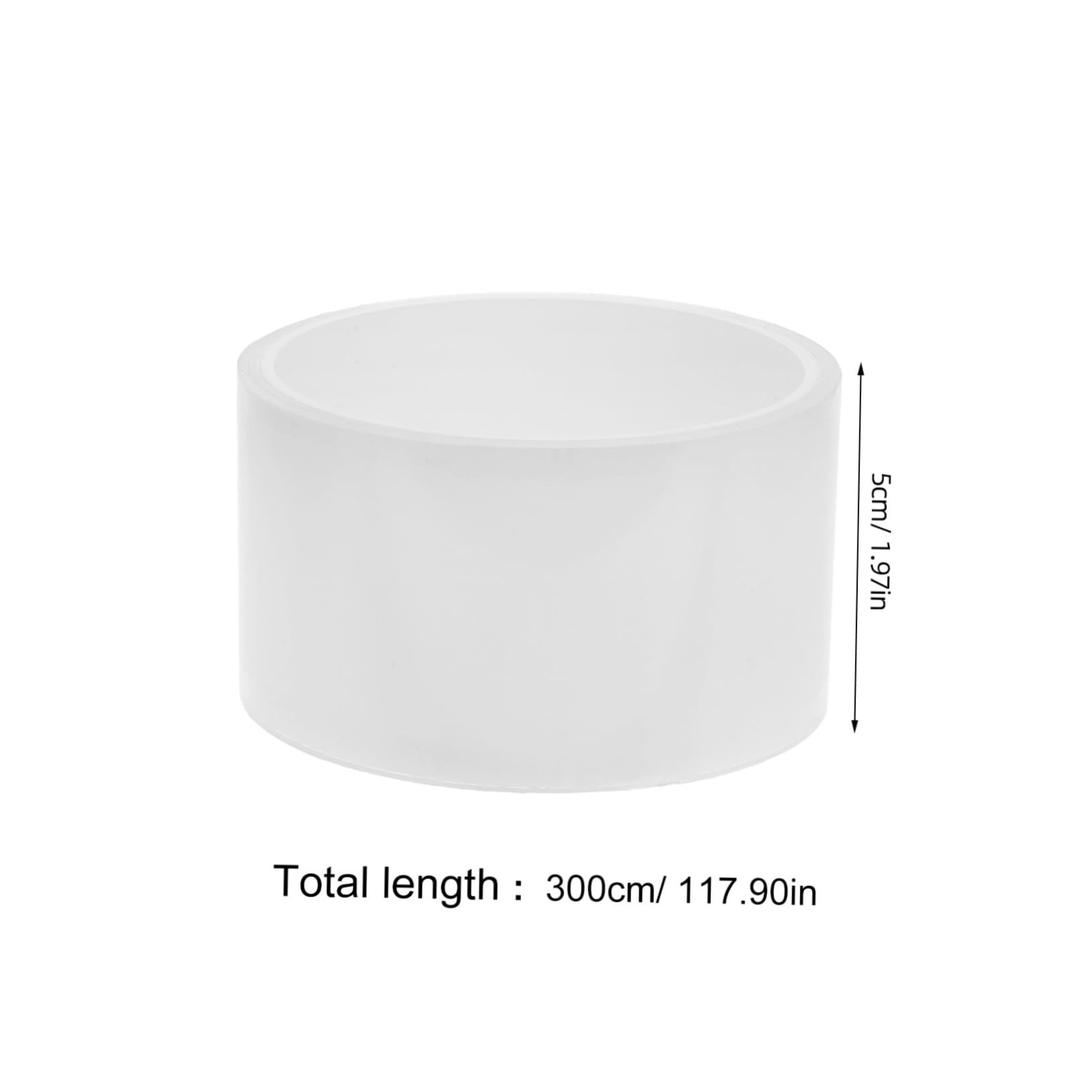 MUCKLILY Self-Adhesive Waterproof Caulk Strip Bathroom Sealant Tape for Shower Bathtub Sink Edge Protector