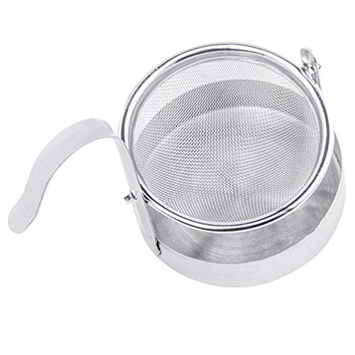 Hemoton Filtro de ChÃ¡ de AÃ§o InoxidÃ¡vel Filtro de ChÃ¡ Coador de ChÃ¡ Infusor Filtros de ChÃ¡ par