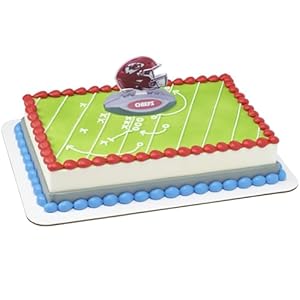 NFL Kansas City Chiefs Cake Decorat...