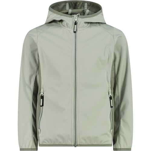Chaqueta CMP Kid G Jacket Fix Hood Pistacchio para niños ideal para el día a día