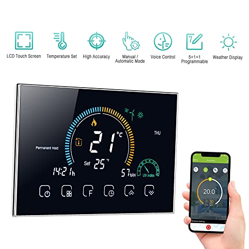 Thermorégulateur connecté Wi-Fi haute précision avec écran LCD rétroéclairé - 6