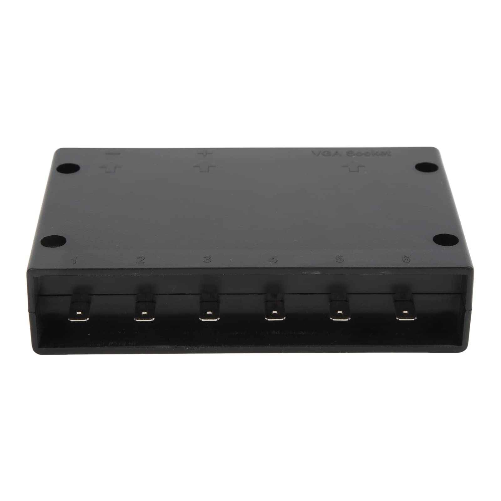 Ausla Panel Przełączników z Ekranem Dotykowym 6-krotnym, Dotykowy Panel Sterowania ABS Slim, DC 12 V 24 V, Ochrona Panelu IP66, Wysoka czułość, Funkcja Plug and Play dla Przyczepy Kempingowej dla