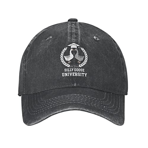 Image of Funny Goose Hat Silly Goose On The Loose Hat Men Baseball Hats Funny Cap