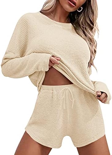 Pyjama dames lang satijn zwart - pyjama set lente zomer nachtkleding tweedelig zijden pyjama lange mouwen baggy huispak met knoopsluiting vrije tijd lounge zacht top licht slaapshirt, wit, M