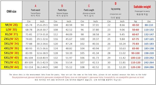 Men's Cargo Jeans Loose Wide Leg Straight Denim Pants Casual Baggy Cowboy Trouser4