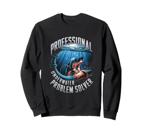 Soldador subacuático profesional para solucionar problemas subacuáticos Sudadera
