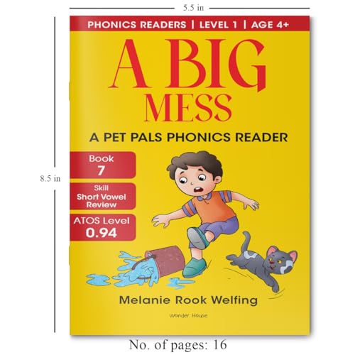Image of Phonics Reader Level 1 (Pack of 8)