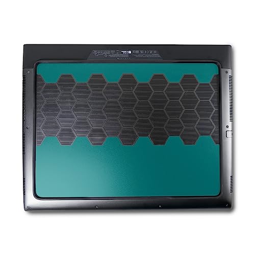 Image of MightySkins Skin Compatible with Alienware M18 R1 (2023) Full Wrap Kit - Solid Teal | Protective, Durable, and Unique Vinyl Decal wrap Cover | Easy to Apply & Change Styles | Made in The USA