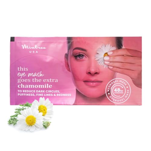 Image of Mintree USA Rejuvenating Under Eye Mask for Dark Circles, Puffiness and Fine Lines, Cooling Eye Mask with Ceramides and Vitamin C | Soothing Under Eye Care for Men and Women (Pack of 1)