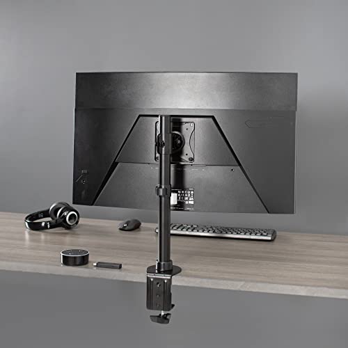 Vivo Ultra Wide Screen Tv And Monitor Desk Mount, Adjustable Height And Tilt Stand For Screens Up To 42 Inches, Black, Stand-V101C #TOP7