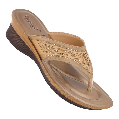 Image of WALKAROO Comfort Sandal For Women's|Lightweight and Comfortable|Soft Cushioned Insole|Stylish Casual Wear|WE2024