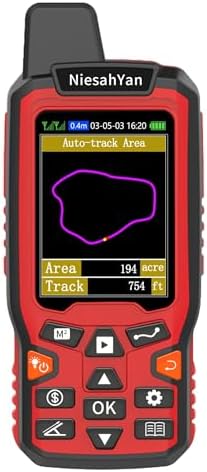 ZL180 Handheld GPS for Surveying, High Precision Rugged Land Surveying Equipment for Ranches, Garden, Farmland and Parking Area Distance Measuring