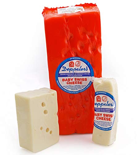 Swiss Cheese - Deppelers Baby Swiss Cheese (1 lb)