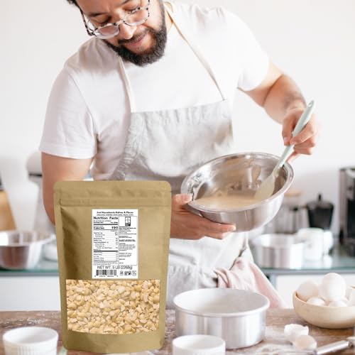 Roastery Coast - Daily Nuts | Just Raw Macadamia Nuts Unsalted | Bulk Nuts |Snack nuts | Healthy Nuts | Gluten free | Macadamia nut butter | Non GMO | Nut snacks | Unsalted Nuts | Keto snack mix - Thumbnail 5