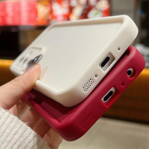 Coque Galaxy S24 antichoc souple avec protection renforcée rouge vin