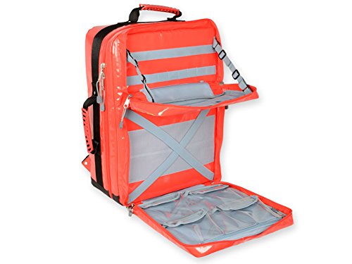 GIMA 27169 Zaino Primo Soccorso SILOS-2 ROSSO PVC Ambulanze