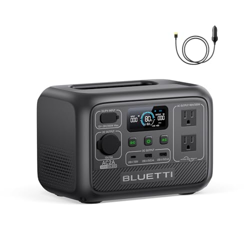 Amazon.co.jp: BLUETTI ポータブル電源 AC2A 204Wh/300W APP遠隔操作