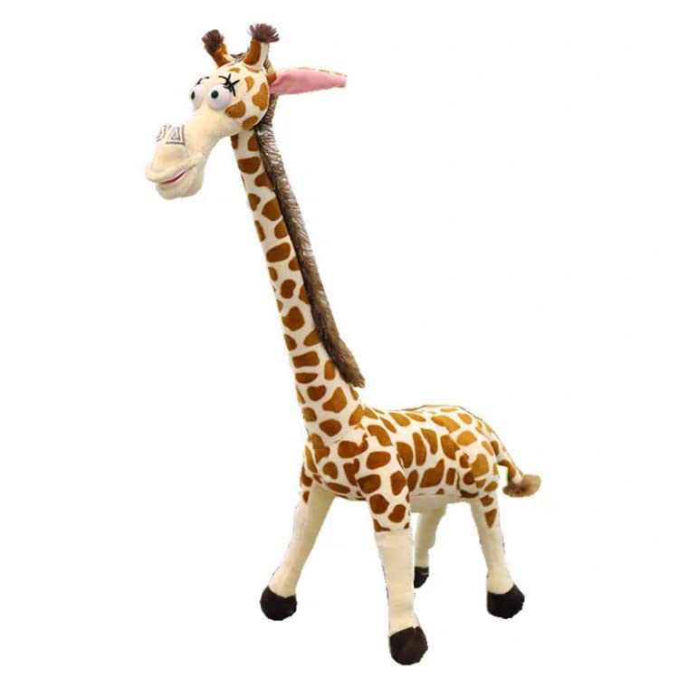Linda película Madagascar Jirafa Peluche Juguete Jirafa de Peluche Decoración de la habitación de muñecas para niños Regalos de cumpleaños Jirafa 70cm
