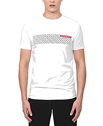 Antony Morato T Shirt Girocollo MC Stampa Frontale Camiseta, Blanco (Bianco 1000), XX-Large para Hombre
