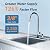 Maxblue U8-ST Under Sink Water Filter, 2 Years High Capacity, Reduces Lead, Chlorine, Heavy Metals, Bad Taste & Odor, Under Sink Water Filtration System, USA Tech