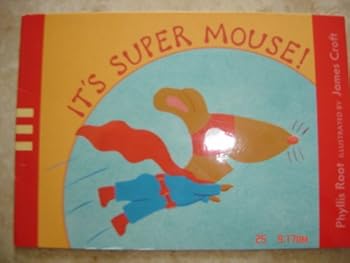 Hardcover It's Super Mouse Book