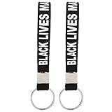 Llavero Llavero Pulsera de silicona Pulseras DISEÑO UNISEX CON LETRAS ESPECIALES PARA HOMBRES MUJERES NIÑOS USO DIARIO FIESTAS FESTIVALES MATERIAL DE SILICONA DE ALEACIÓN JUEGO DE (las vidas azules