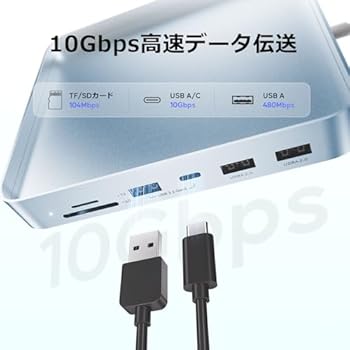 Amazon.co.jp: PULWTOP 7 in 1 USB C ハブ iMac 24インチ 2021
