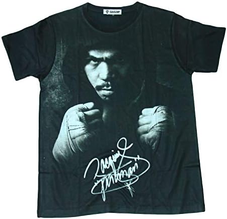 Amazon | [GibGae] プリントTシャツ マニー・パッキャオ ボクシング 6 