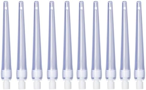 Replacement Flexible Tips for Enema Kit with connectors. Soft PVC Comfort Attachments for Enemas and Colon Cleansing. Enema Accessories Nozzles (10-Pack)