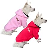 🌹❤️ Pull petit chien bonne qualité, conception à double jambe, simple à enfiler, léger et doux, produit de qualité pour chien actif. Aimez le, offrez lui le meilleur cadeau.