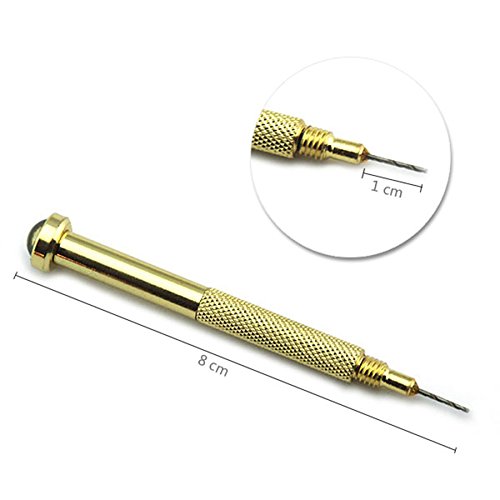 Miniatura 2 de KADS Nail Art Hand Hang Drill Hole Maker Punteador Bolígrafo UV Gel Acrílico Punta Piercing Herramienta