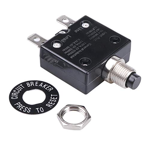 RKURCK Thermal Circuit Breaker 20 Amps, Thermal Overload Protector L1