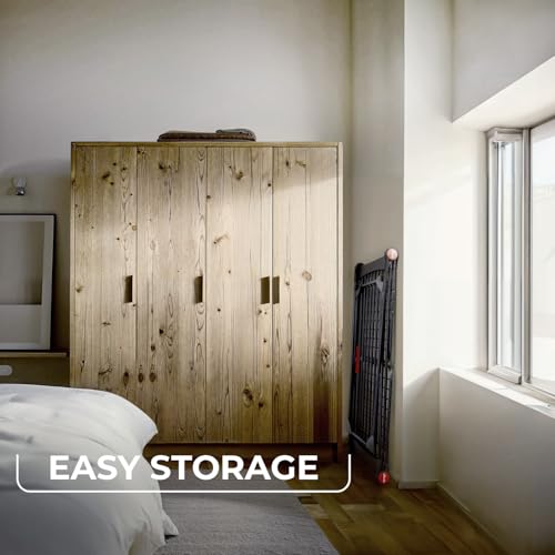 Vileda Infinity Flex Ultimate | ausziehbares Teleskopgestell | Wäscheständer für große Textilien| stabiles Gestell | weniger Abdrücke auf Kleidung Dank XXL Trockenstäbe | vormontierter Wäscheständer