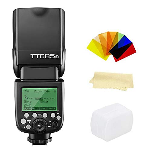 Godox Thinklite TT685S TTL 2.4GHz GN60 High Speed Sync 1/8000s Wireless Master Slave Camera Flash Speedlite Speedlight Light for Sony Cameras Godox Thinklite TT685S TTL 2.4GHz GN60 High Speed Sync 1/8000s Wireless Master Slave Camera Flash Speedlite Speedlight Light for Sony Cameras