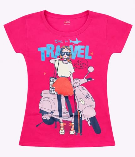 Image of Lush Plush Baby Girls Half Sleeves Cotton T-Shirts Set