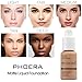 2 Pack PHOERA Foundation 104 Buff Beige Makeup,Full Coverage Foundation for Women and Girls