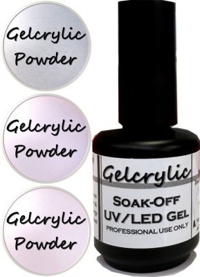 SHEBA NAILS Gelcrylic Think Pink Naughty Nude Collection Nail Kit