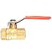 Milton (S-1094-8) 1/2" FNPT Full Port Heavy-Duty Brass Ball Valve